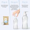 FABTAB Foaming Hand Soap Refill - Natural Hand Soap - Bathroom Hand Wash - Plant-Based - No Harsh Chemicals - Variety Scents - 12 Pack. Makes 12 x 11.9 fl oz (Bottle Not Included)