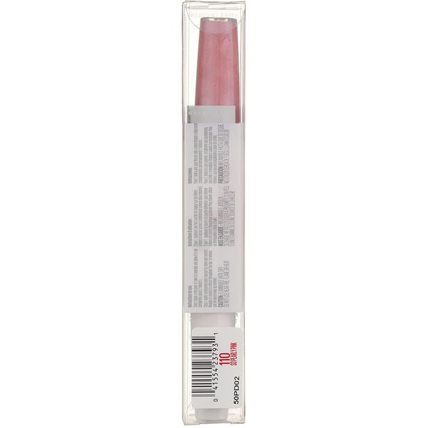 Maybelline SuperStay 24 2-Step Lip Color, So Pearly Pink [110] 1 ea (Pack of 3)