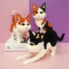 Uvini Adult Building Set, Building Blocks Cat, Micro Bricks Cat Animal Pets Building Toy Bricks Cat for Kids 10,11, 12, 13, 14, Teens or Adult, 1390 Pieces