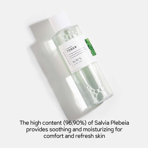 MEIDEME Green Salvia Treatment Toner - Farm-to-Face Beauty Vegan Korean Skincare Hydrating Soothing Refreshing Toner for All Skin Types Irritated Skin and Redness Relief (150ml)