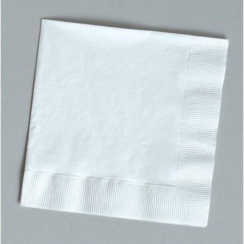 Luncheon Napkins 6.5"X6.5"(Folded Size) 50/Pkg-White