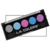 LOT of 5 designer metalic eye shadows with 25 colors EYEshadow palette