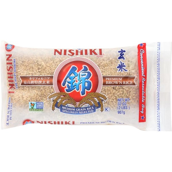 Nishiki Brown Rice - 12 Packages (32 oz ea) ( Value Bulk Multi-pack)