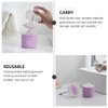 2 Pcs Plastic Bubble Foamer, Whip Bubble Maker, Facial Cleanser Foam Maker Cup, Bubble Foamer Device for Face Cleaning