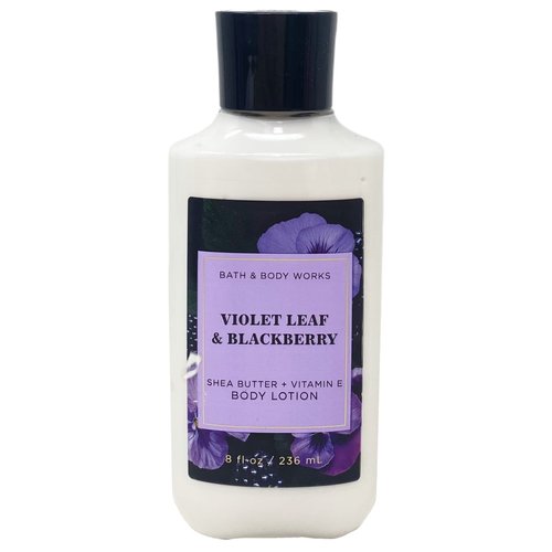 Bath & Body Works Violet Leaf & Blackberry 3 Piece Body Lotion Value Pack with a Lavender Dream Bar Soap - Full Size