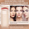 Rocaran Heated Eyelash Curlers, Professional Lash Curler for Quick Natural Curling & 24H Long-Lasting Eyelashes, Battery Operated, Suitable for All Eye Shapes MR-2017