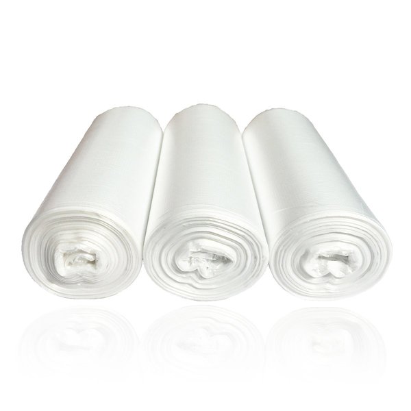 2 Gallon Small Trash Bags, Clear, 150 Counts/ 3 Rolls