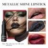Metallic Diamond Glitter Lipstick, 3 Colors Diamond Lip Gloss Matte to Glitter Lipstick Long Lasting Waterproof Shimmer Sparkling Lipstick High Pigment Tinted Lip Gloss for Halloween Lip Makeup