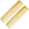 Giorgio G33 FineTooth and WideTooth Pocket Comb - Hair Styling Comb for Men and Women, Handmade Beard Comb for Men, Barber Comb, and Mustache Comb for Grooming and Saw Cut Polished Travel Comb