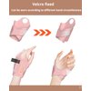 Makeup Mixing Palette Wrist Strap.Makeup Hand Palette with Makeup Brush Storage,Silicone Makeup mixing tray