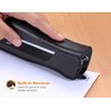 Bostitch Office Dynamo 4 in 1 Standup Stapler, 20 Sheet Capacity, Integrated Pencil Sharpener, Staple Remover & Staple Storage, Black