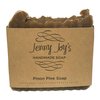 Jenny Joy's Pine Tar Soap For Men & Women, Organic Soap Bar, With Natural Woodsy Scent, Good For Moisturizes & Heal Dry Skin, Handmade 5-6 oz with Pine Resin.
