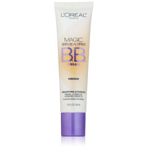 L'Oréal Paris Magic Skin Beautifier BB Cream, Medium, 1 fl. oz.