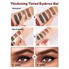 Waterproof Eyebrow Gel Blonde, Sweat-Proof Longwear Strong Hold Tinted Brow Gel, Vegan, Cruelty-Free, Brow Glue Mascara for Eyebrows with Eyebrow Brush, Sculpting Eye Brows Filler Makeup for Women-01