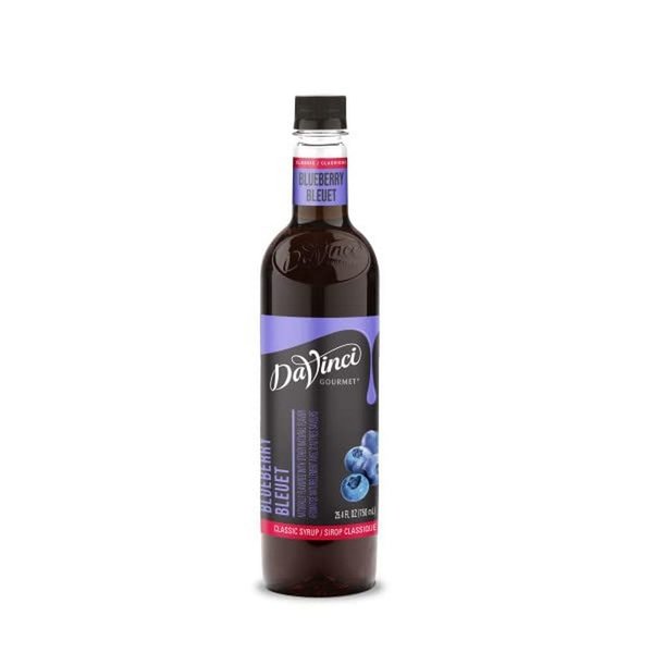 DaVinci Gourmet Classic Blueberry Syrup, 25.4 Fluid Ounce (Pack of 1)