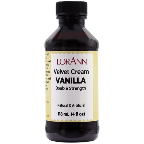 LorAnn Velvet Cream Vanilla Extract, 2-Fold, 4 ounce bottle