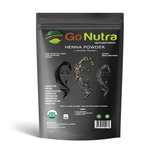 Organic Henna Powder For Hair Natural Hair Dye - (8oz) Red Henna Hair Color, Henna For Hair & Beard Natural Hair Color