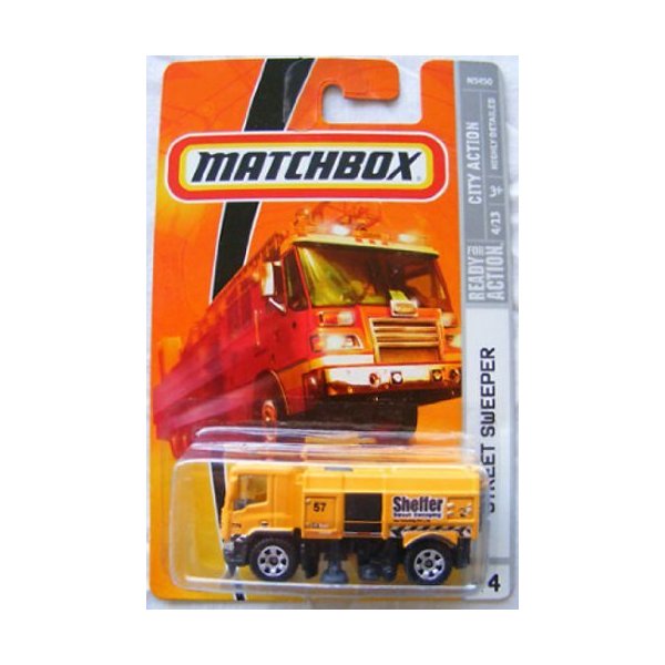 Matchbox Street Sweeper Truck City Action Series 4 of 13 #44