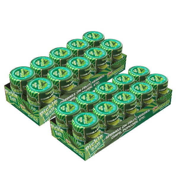Twangerz Pickle Seasoning Salt Snack Topping, 1.15-Ounce Shaker (Pack of 20)
