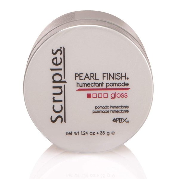 Scruples Pearl Finish Humectant Hair Pomade - Hair Styling Pomade for Frizz Control + Flyaway Tamer - Humectant Formula with a Pearlescent Finish & Flexible Hold (2 oz)
