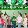 RUMIA Soccer 8th Birthday Party Decorations Soccer Happy 8th Birthday Yard Banner and 18PCS Sport Themed 8th Birthday Balloons for Boys Kids Soccer Football 8th Birthday Anniversary Party Supplies