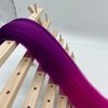 Ombre Purple Pink Braiding Hair Pre Stretched Braids Kanekalon Braiding Hair Extensions