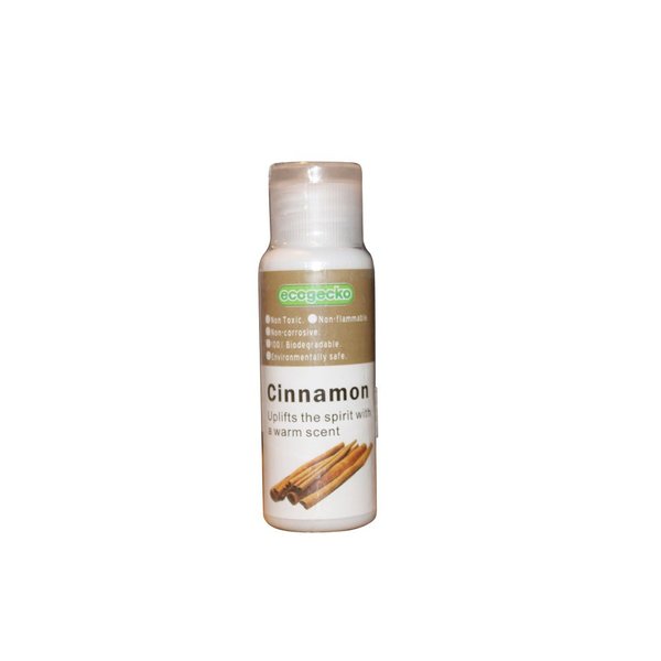 Ecogecko Fragrant Aroma Oil to use with EcoGecko Air Revitalizers. 30ML, Cinnamon
