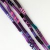 Purples Colorful Hair Clip In, Handmade Yarn Hair Extension