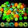 NEWBEA 72 Halloween Theme Designs Bouncing Balls - Glow in The Dark Bouncy Party Favors Supplies for Kids, Trick or Treating Goodie