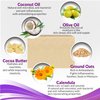 Eczema Soap Bar for Face and Body – All Natural Dermatitis, Psoriasis Treatment for Dry Itchy Flaky Skin Relief – Gentle Detoxifying, Healing, Anti-Itch, Cleansing Skincare Remedy – Eczema Soap Bar