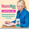 Neuromax Pro Brain and Memory Support - Neuromax Pro Capsules Supplement Support Advanced Health & Wellness Multivitamin, Neuro Max Pro Brain and Memory Support, 60 Capsules for 1 Month