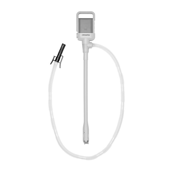 DEWAY Automatic Fuel Transfer Pump with Auto-Stop, 3X More Powerful D Battery Powered, Extra Long Hose Fits All Size Cans, Portable Liquid Pump Transfers at 2.3 Gal/Minute