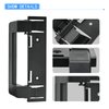 Ytpoools 1 Pack 3316882900 RV Refrigerator Door Handle Holder Grip Black Hardware, Compatible with 3316882.900 S,Std Dr Handle Combo-6/8 Amii DM2672, DM2682, DM2872, DM2882 with Airing Cards