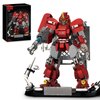 HIGH GODO Flame Mech Building Model Toy for Kids,Cool Joint Movable Mech Display Set with Exclusive Display Stand, Birthday Gifts for Boys 8-12（453PCS）
