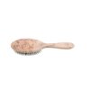 Lombard Cutlery Wooden Hair Paddle Brush with Anti Static Effect (Pink Rose)