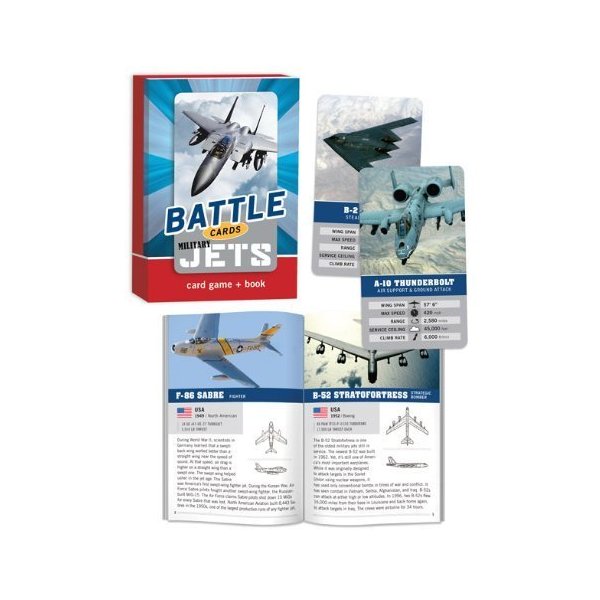 Military Jets Battle Cards