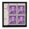 Susan B Anthony ~ Suffragette ~ Women's Rights #1051 Plate Block of 4 x 50¢ US Postage Stamps