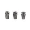 3PCS ER11 High Precision Spring Collet Set 1/4" 1/8" 1/16" for CNC Engraving Milling Lathe Chuck Tool