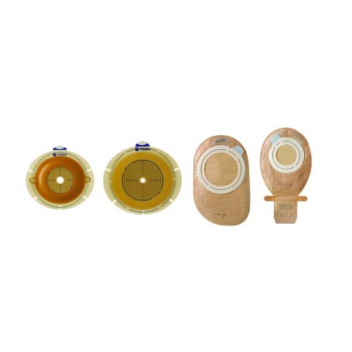 COLOPLAST Ostomy Pouch SenSura Two-Piece System 1-3/8" Stoma Opening Closed End (#10911, Sold Per Box)