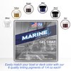 Marine Coat One Gel Coat Repair Kit for Boats, Repairs Nicks Holes on Fiberglass Hulls with MEKP Hardener for Hard Cure & Complete Color Match Kit (6 Colors)