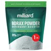 Milliard Borax Powder Laundry Booster, Pure Natural Multipurpose Cleaner and Detergent, 1 lb - Unscented
