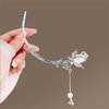 2 Pieces Hair Stick,Fox and Tulip Metal Hairpins Headwear Fork Sticks French Hair Pin Hair Accessories for Women Girls