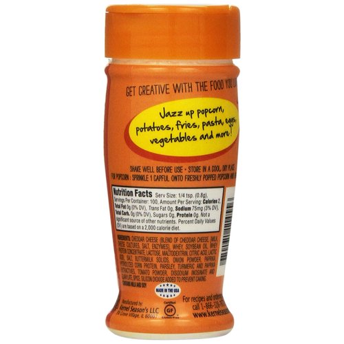 Kernel Season's Popcorn Seasoning Nacho Cheddar, 2.85 Ounce (Pack of 6)