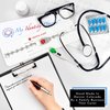 My Identity Doctor Medical Alert Bracelet For Women With Free Engraving, Stainless Steel Personalized Medic ID Custom Sized Heart Chain - White - Star of Life | Made in USA - WRIST SIZE 8.5 inch