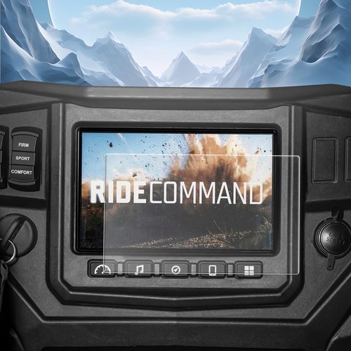 Compatible with Polaris Anti Glare Screen Protector Matte for 2019-2025 Polaris Ride Command (RZR PRO XP/R Turbo Sportsman Ranger General Xpedition) 7" Snowmobile 7S Display for Polaris Accessories