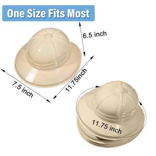 16 Pcs Safari Themed Party Set: 8 Jungle Hats, 8 Binoculars with Neck Strings for Kids Birthday Celebrations and Safari Dress-Up (Simple Style)