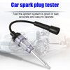 Inline Spark Plug Tester, Straight Boot Engine Ignition Tester Light Easy to Use, Small Armature Diagnostic Detector Tool for Automotive, Car, Lawnmower, Motorcycles, Internal External Engine