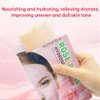 12-Pack Hydrogel Collagen Mask for Face, Instant Brightening Hydrating Face Mask Sheet Mask for Firming, Elasticity Improvement with Rose Petal