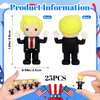 LMTGLDT DonaldTrump 2024 Toy Figure,25 Pcs Miniature Figurines Toys Figure DonaldTrump Toys Set,DonaldTrump 2024 Bobblehead Novelty Gifts for Supporters and Car Home Desk Party Decoration