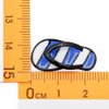 Blue 1/12 Miniature Beach Flip Flops Dollhouse Decoration Accessories, Dollhouse Décor, Dollhouse Accessories, Ornamental